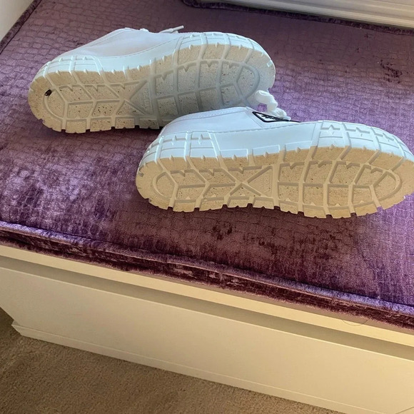 PRADA Double Wheel Re-Nylon gabardine sneakers - Picture 4 of 10